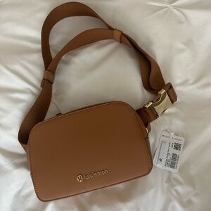 Lululemon Athletica Tan Crossbody Bag